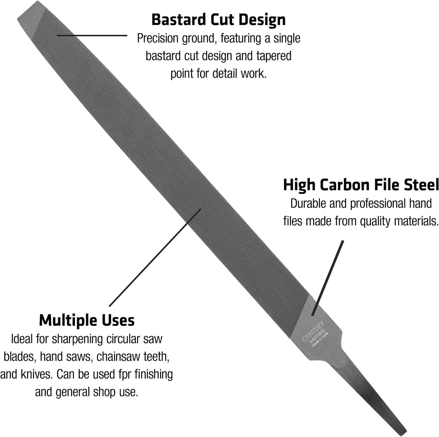 Century Drill & Tool 4054 Hand File Review