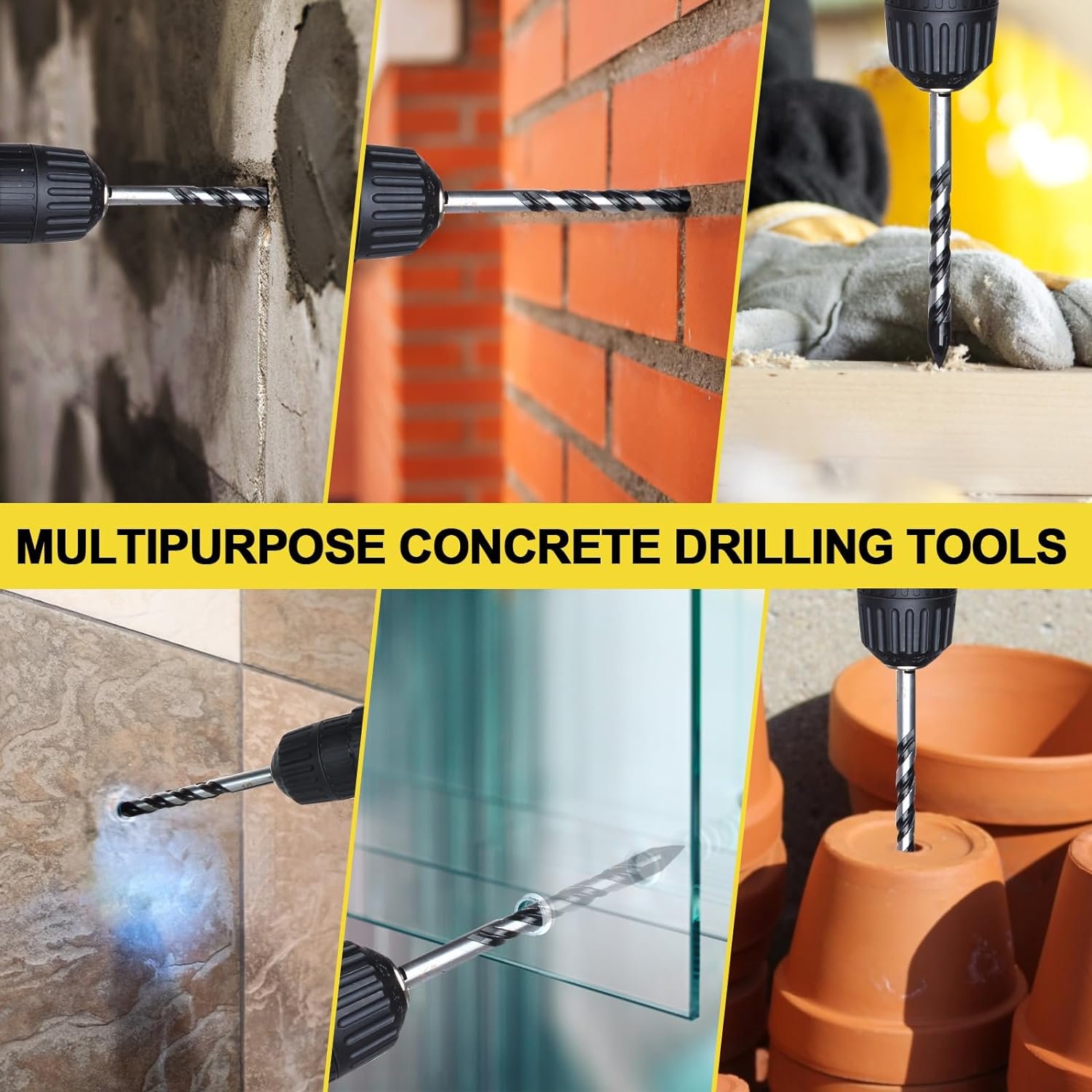 DYRECELVE Masonry Drill Bit Set Review