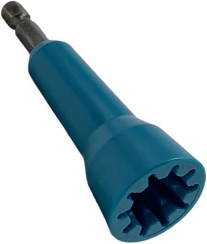 LAULAIS Wire Nut Twister for Drill,Wire Nut Twister,1 PCS Wire Twister tool,Connector Driver with 1/4 Chuck,Enhanced Wiring Efficiency Blue